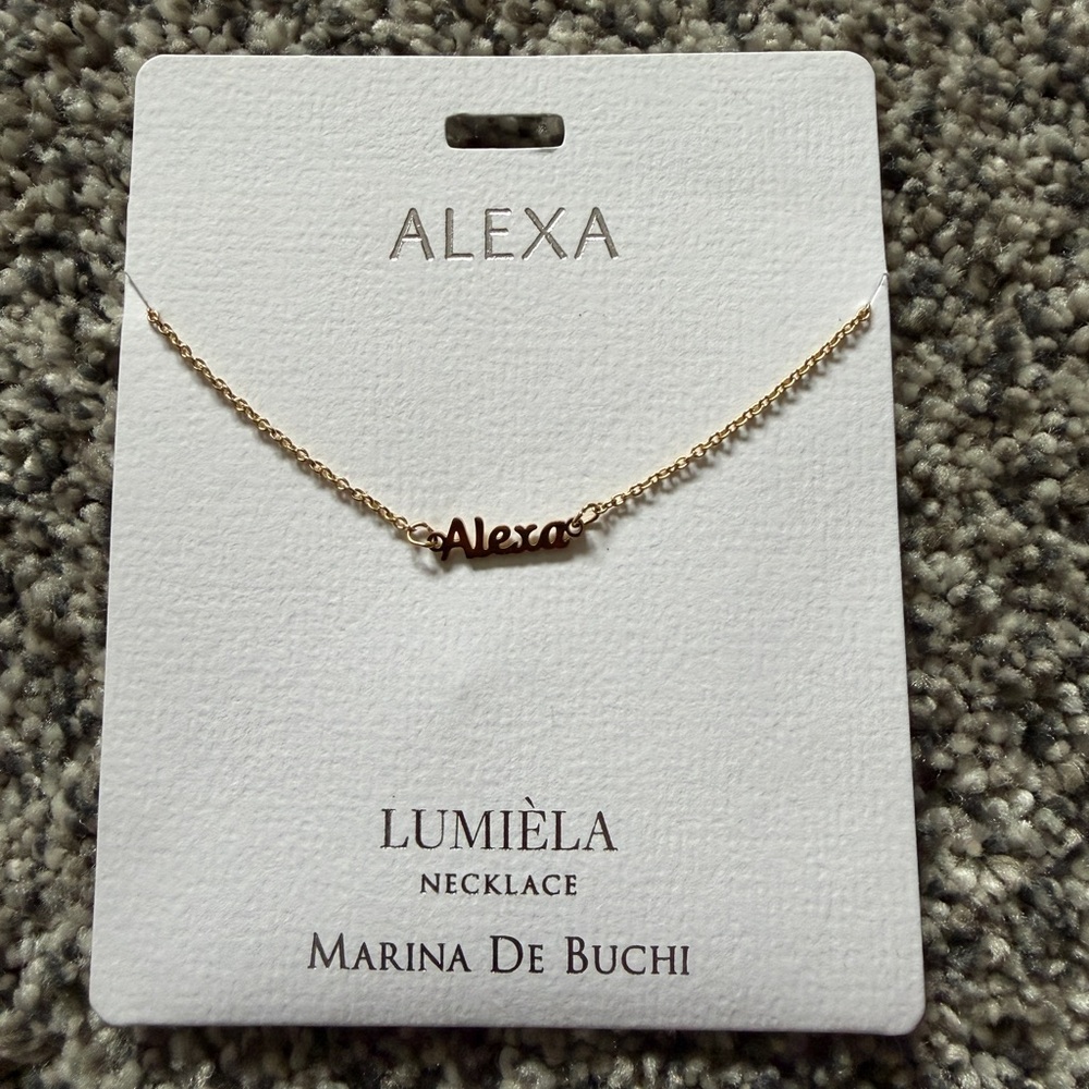 Alexa necklace NWT